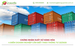 Chứng nhận xuất xứ hàng hóa