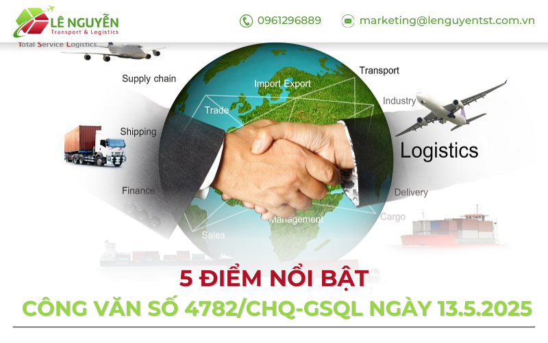 Công văn số 4782/CHQ-GSQL ngày 13.5.2025: 5 điểm nổi bật doanh nghiệp cần biết khi thông quan hàng hóa