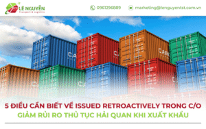 Issued retroactively