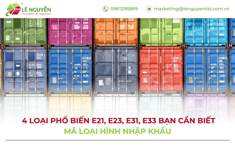 mã loại hình nhập khẩu