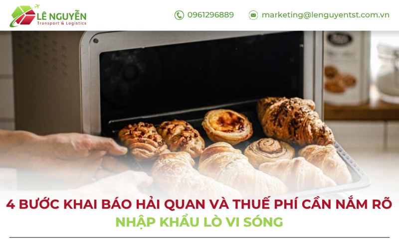 Nhập khẩu lò vi sóng