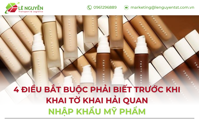 Nhập khẩu mỹ phẩm