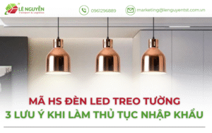 Mã HS đèn LED treo tường