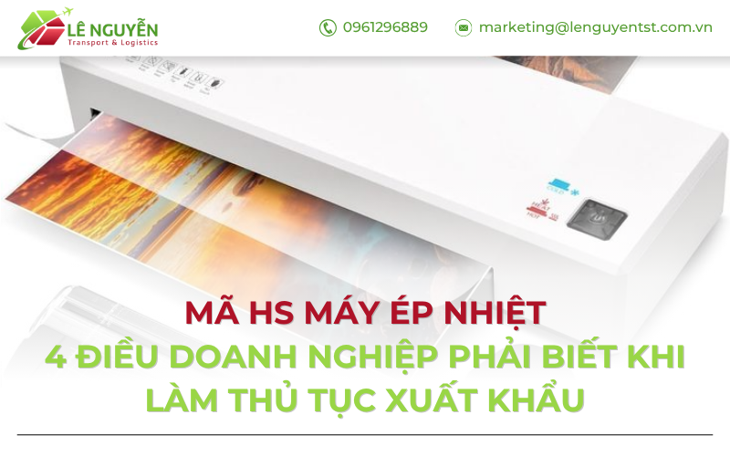 Mã HS máy ép nhiệt