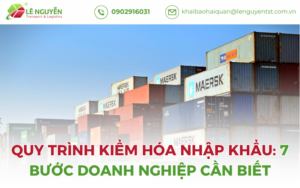 Quy Trình Kiểm Hóa Nhập Khẩu