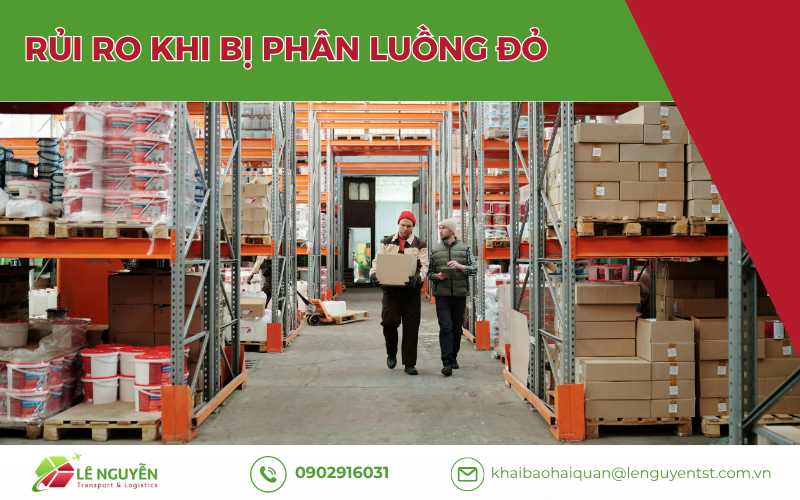 RỦI RO KHI BỊ PHÂN LUỒNG ĐỎ