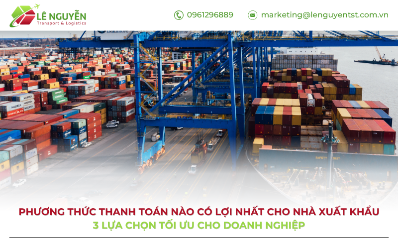 Phương thức thanh toán nào có lợi nhất cho nhà xuất khẩu