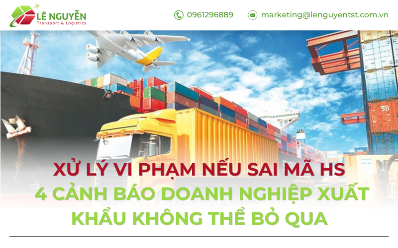 Xử lý vi phạm nếu sai mã HS