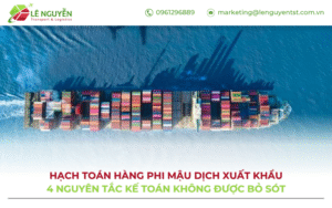 Hạch toán hàng phi mậu dịch xuất khẩu
