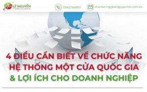 4 Điều Cần Biết Về Chức Năng Hệ Thống Một Cửa Quốc Gia & Lợi Ích Cho Doanh Nghiệp