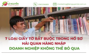 Hồ sơ hải quan hàng nhập