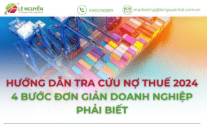 Hướng Dẫn Tra Cứu Nợ Thuế