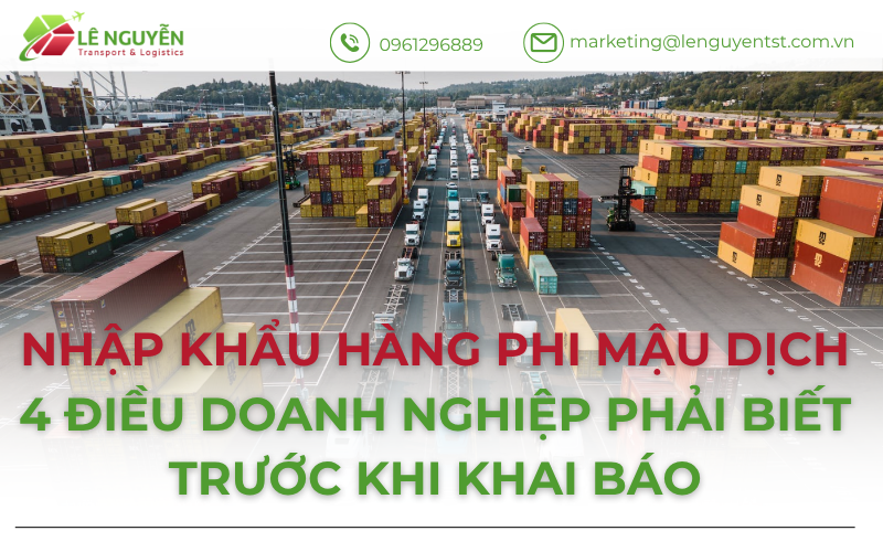 Nhập khẩu hàng phi mậu dịch