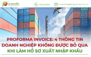 Proforma invoice