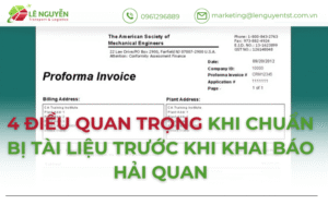 4 Điều Quan Trọng Khi Chuẩn Bị Tài Liệu Trước Khi Khai Báo Hải Quan