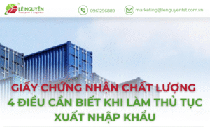 Giấy chứng nhận chất lượng