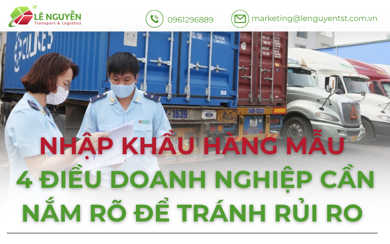 Nhập khẩu hàng mẫu