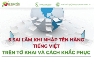 Nhập tên hàng tiếng Việt