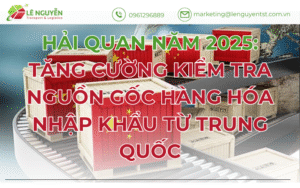 Hải Quan Năm 2025: Tăng Cường Kiểm Tra Nguồn Gốc Hàng Hóa Nhập Khẩu Từ Trung Quốc