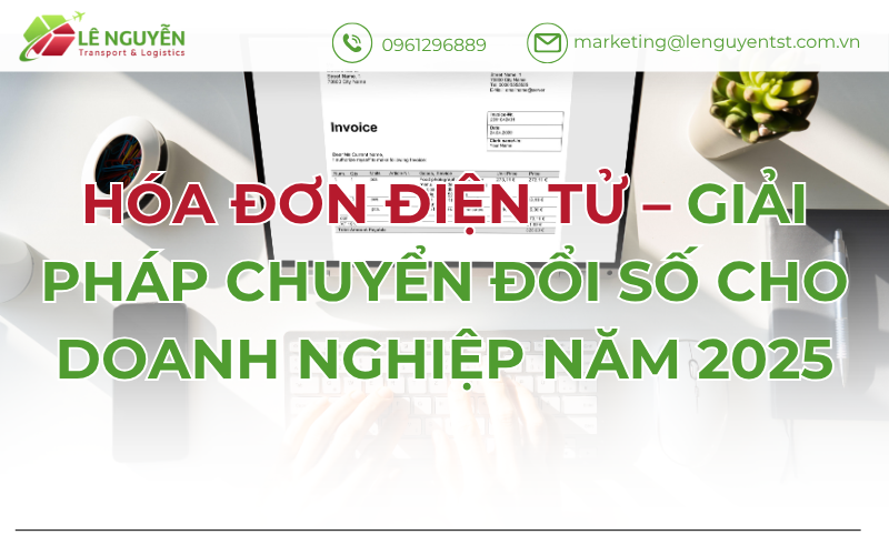 Hóa Đơn Điện Tử – Giải Pháp Chuyển Đổi Số Cho Doanh Nghiệp Năm 2025