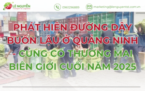 Phát Hiện Đường Dây Buôn Lậu Ở Quảng Ninh - Củng Cố Thương Mại Biên Giới Cuối Năm 2025