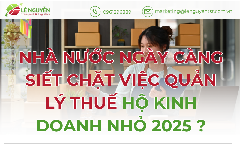 Nhà nước đẩy mạnh quản lý thuế hộ kinh doanh nhỏ