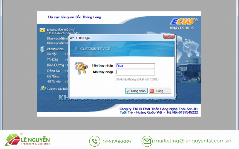Tổng quan về hệ thống ECUS5 và vnaccs trong khai hải quan điện tử