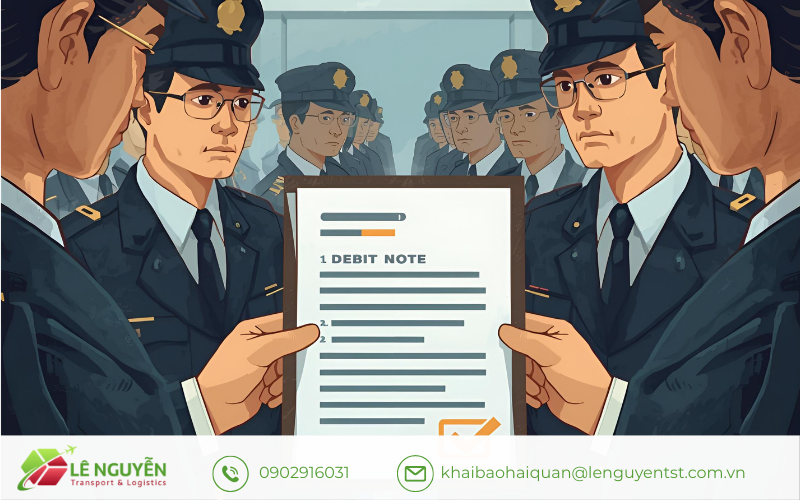 Debit note là gì và vì sao hải quan đặc biệt quan tâm khi hậu kiểm?