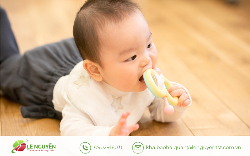 Quy trình thực hiện thủ tục nhập khẩu đồ gặm nướu chi tiết