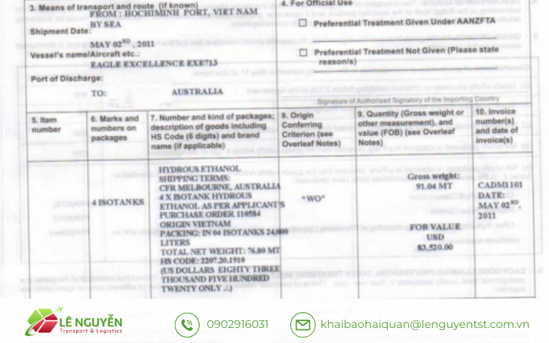 Issued Retroactively áp dụng trong trường hợp nào?
