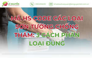 Sơn Chống Thấm Và Phụ Gia Chống Thấm: Phân Biệt Mã HS Code