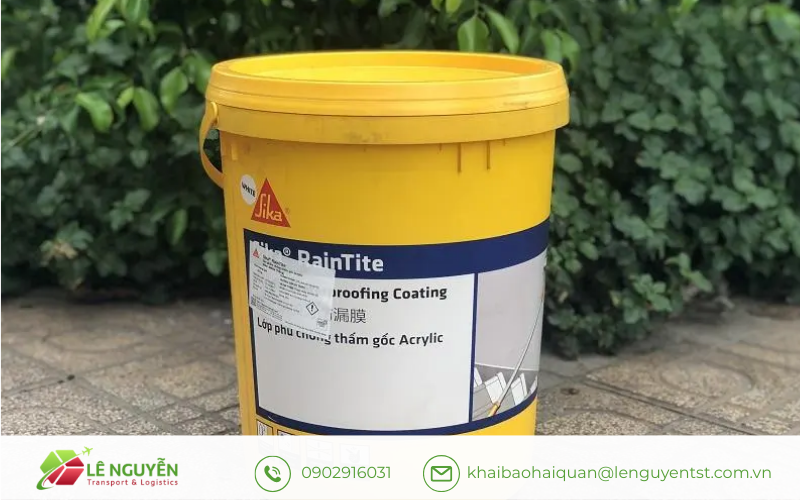 Mối liên hệ giữa mã HS code và chính sách nhập khẩu sơn tường chống thấm