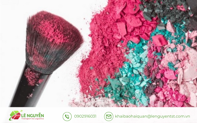 Mỹ phẩm trang điểm chứa chất tạo màu được phép nhập khẩu theo nguyên tắc nào?