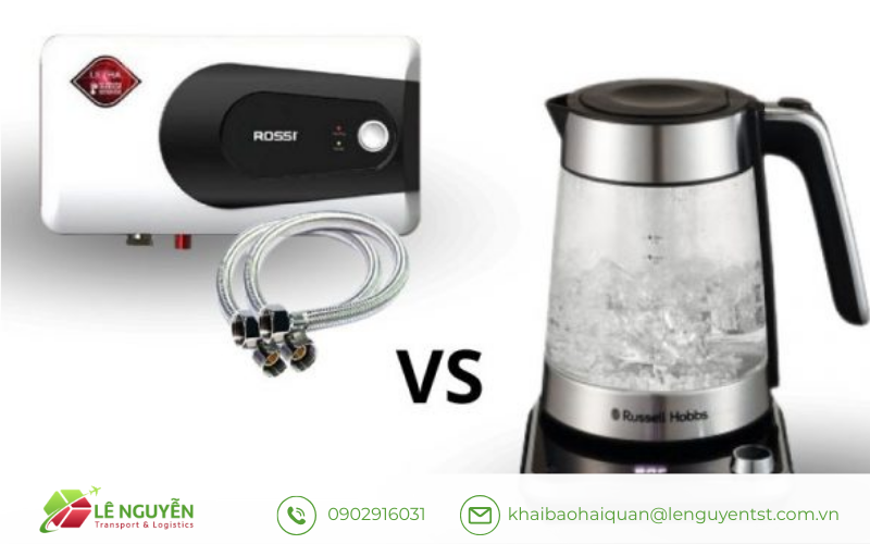 Phân biệt ấm đun siêu tốc và bình đun nước nóng trong quản lý nhãn năng lượng