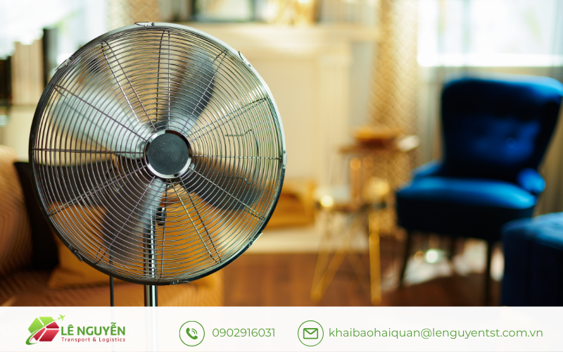 Phân loại quạt điện và vai trò của mã HS khi nhập khẩu quạt điện
