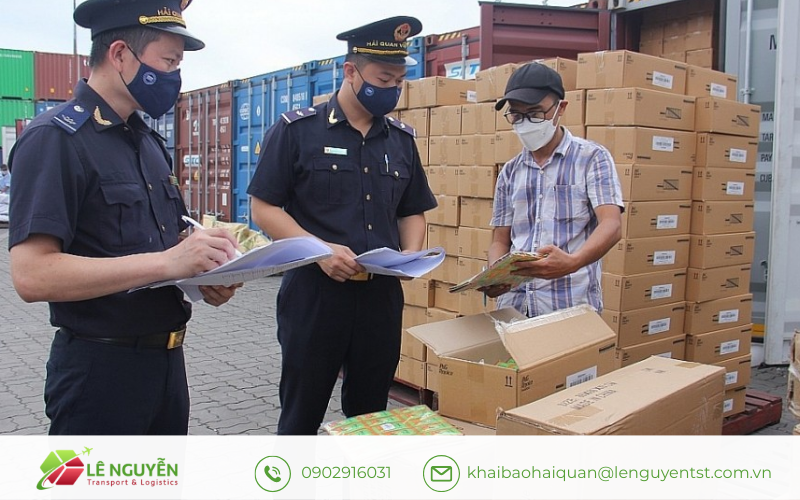Quy trình kiểm tra khi bị giữ để xác định quản lý chuyên ngành