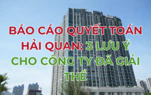 Công Ty Đã Giải Thể Thì Báo Cáo Quyết Toán Hải Quan Như Thế Nào?