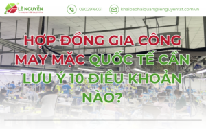 Hợp Đồng Gia Công May Mặc Quốc Tế Cần Lưu Ý 10 Điều Khoản Nào?