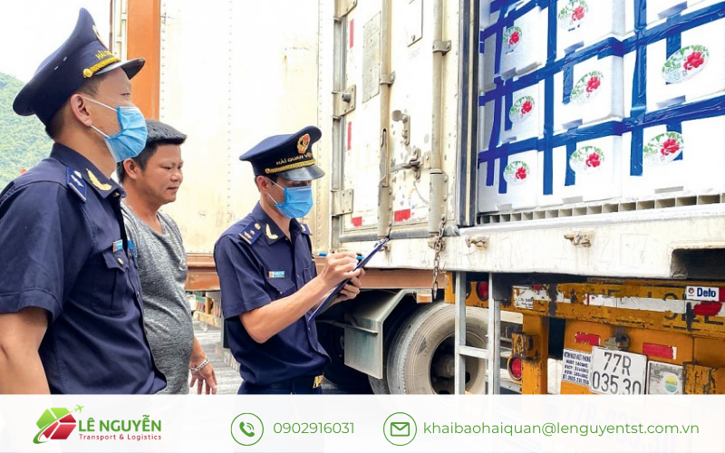 Quy trình thực hiện thủ tục hải quan khi gia công lại