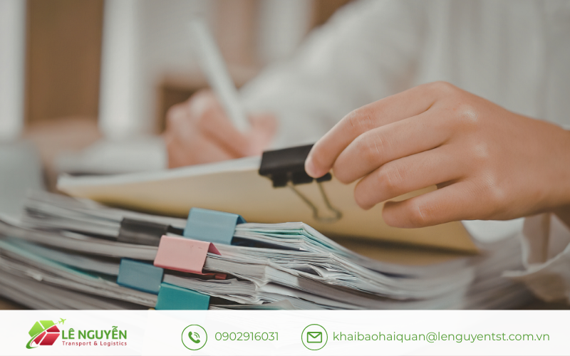 Thành phần hồ sơ hải quan xuất khẩu sản phẩm gia công