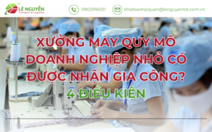 Xưởng May Quy Mô Doanh Nghiệp Nhỏ Có Được Nhận Gia Công? 4 Điều Kiện