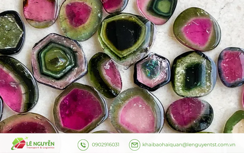 Phân tích mã HS Code trong hồ sơ nhập khẩu đá Tourmaline thô