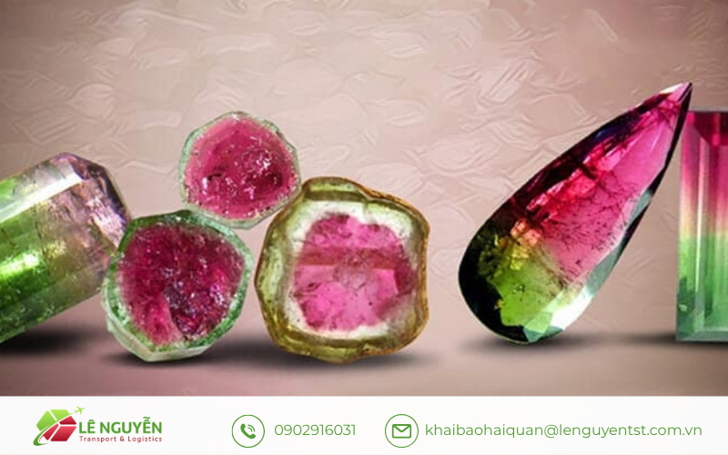 Quy trình xử lý hồ sơ nhập khẩu đá Tourmaline chính ngạch