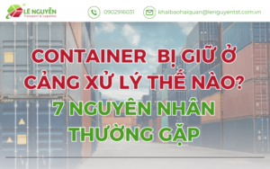Container Bị Giữ Ở Cảng Xử Lý Thế Nào? 7 Nguyên Nhân Doanh Nghiệp Thường Gặp