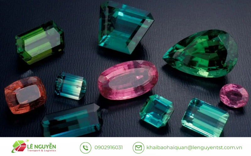 Nhập khẩu đá quý Tourmaline