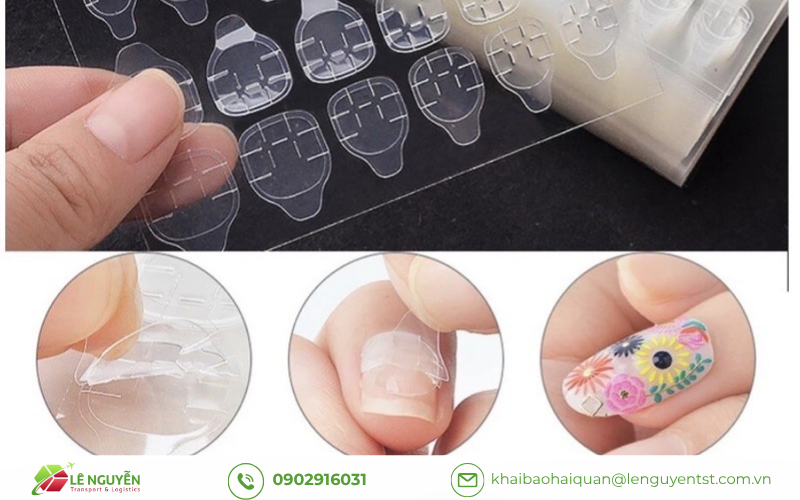 Nailbox chứa gel hoặc keo dán rất dễ bị giữ để kiểm tra