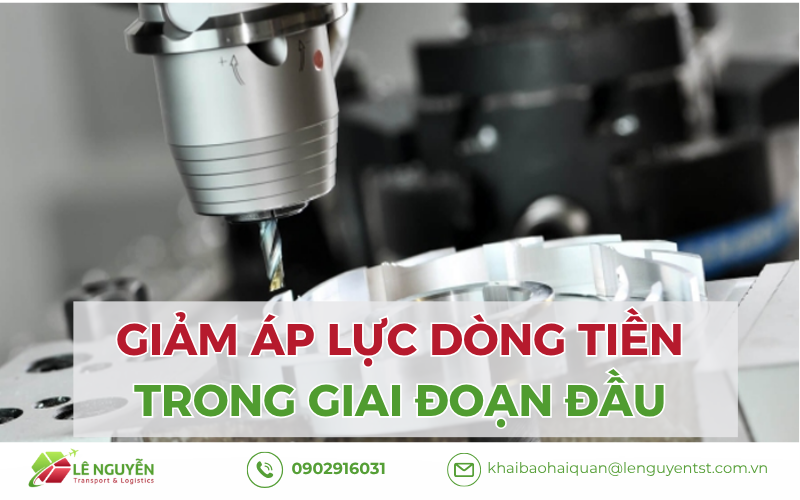 Giảm áp lực dòng tiền trong giai đoạn đầu