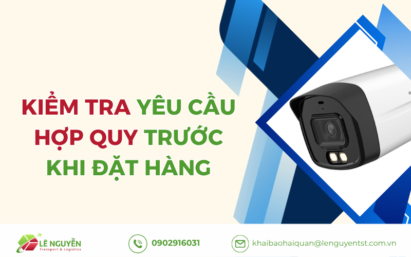 Mã HS camera, chứng nhận hợp quy