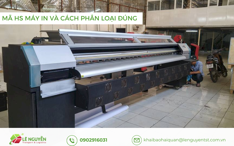 Mã HS máy in và cách phân loại đúng