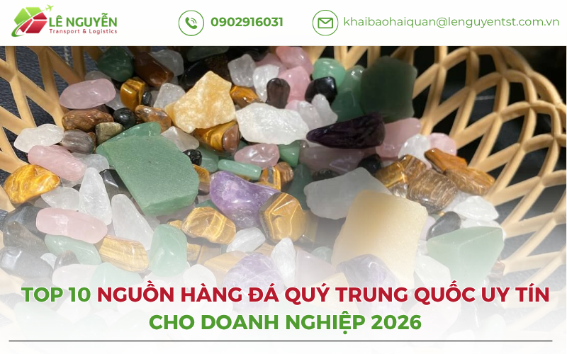 Top 10 Nguồn Hàng Đá Quý Trung Quốc Uy Tín Cho Doanh Nghiệp Việt
